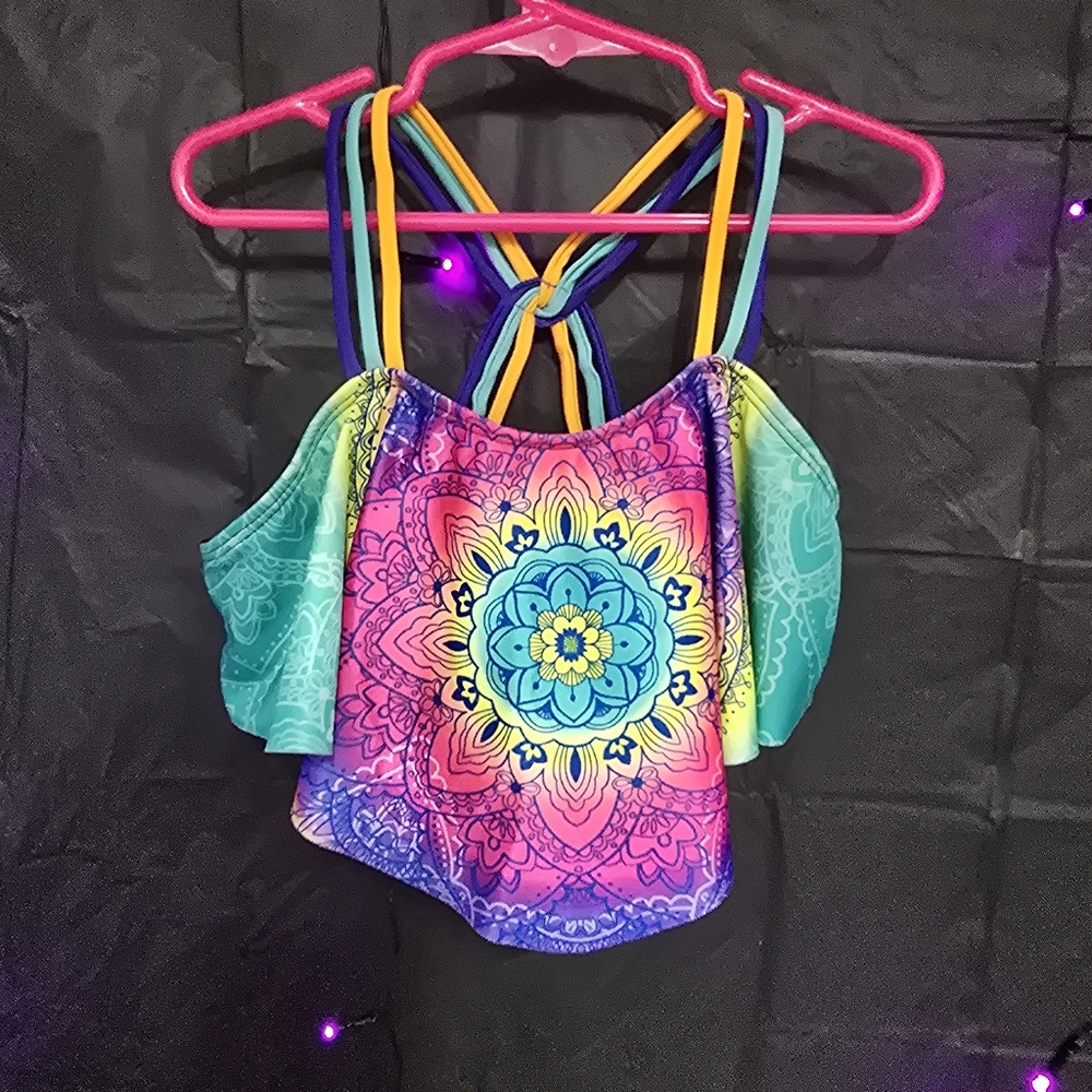 guc 2 piece swim suite sz L